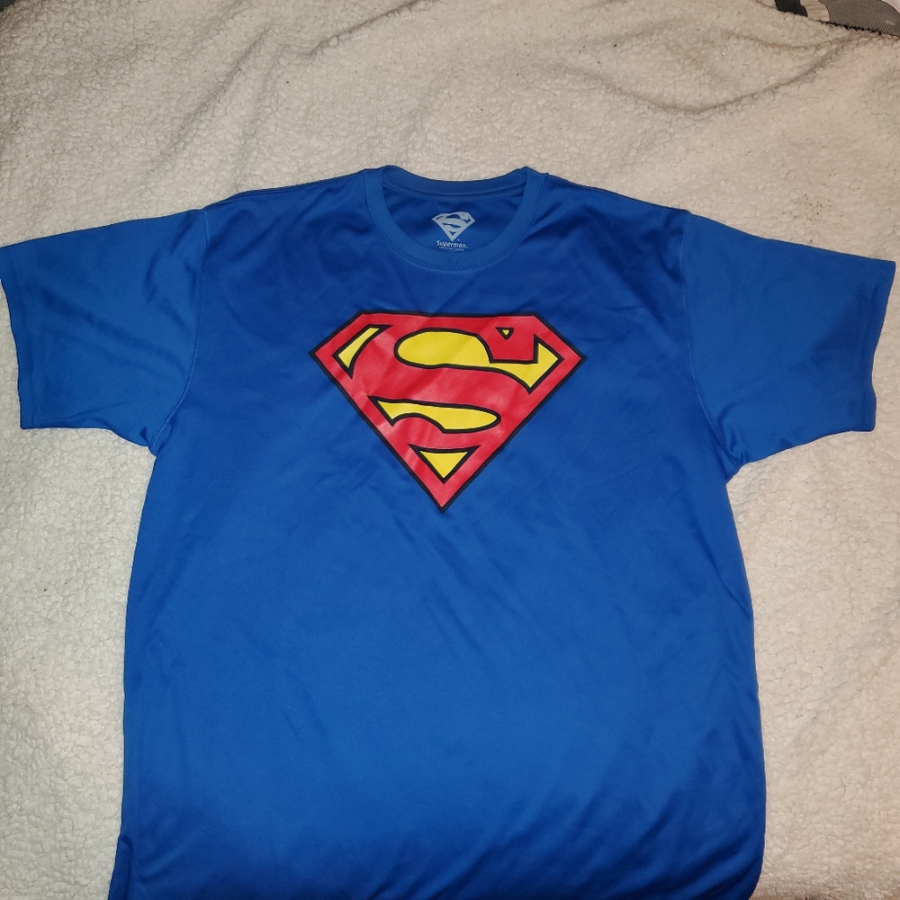 Superman workout tee